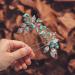 Earent Turquoise Leaf Crystal Wedding Hair Pins - Bridal Hair Accessories for Women and Girls (Pack of 2) - Buy Online on SooperMarket.com