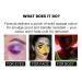 Paminify 2 Packs Water Activated Eyeliner Palette - UV Glow Fluorescent Eye Liner Set, 16 Neon Colors - Graphic Makeup for Black Light Parties - Buy Online on SooperMarket.com