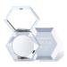 White Face Glitter Makeup Highlight Makeup Contour Powder Diamond Shimmer Highlighter Powder for Nose Cheek Lip Body Easily Show Up and Long lasting (Diamond White)