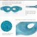 Dajidafu Men Gel Cooling Eye Cover Cold Compress Skin Care Beauty Sleeping Pad Adjustable Headband Pouch Removal Salon Travel Sky Blue - Buy Online on SooperMarket.com