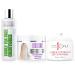 Purple Hair Mask - For Blonde, Platinum, Bleached, Silver, Gray, Ash & Brassy Hair, Tea Tree Shampoo, and Coconut Hair Mask Bundle - Paraben & Sulfate free, Cruelty-free & Vegan