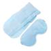 PLAFOPE 1 Set Neck Wrap Eye Mask Set Night Mask Anti-fatigue Eye Cooling Gel Eye Masks Gel Headache Headband Gel Pad Sleep Blindfold Cosmetology Kit Ice Eye Patch Cold Compress Eye Suede