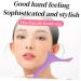 WOFASHPURET Eyebrow Shaping Stencil brow shaping template silicone makeup stencil eyebrow guide template mold eye protection Auxiliary Eyebrow Stencils 17.3x5.9cm Purple - Buy Online on SooperMarket.com
