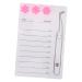 Gogogmee Magnetic Eyelash Board False Eyelashes Eyelash Display Board Lash Pallet Eyelash Holder Board Lash Extension Supplies Lash Storage Board Eyelashes Grafting Tool White Acrylic