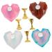 Mikinona 4 Sets Nail Holder Nail Stand Nail Tip Holders Nail Art Base Nail Art Tool Nail Tip Display Stand Nail Art Stand Nail Display Stand Nail Practice Stand Tool for Nail Art