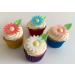12 Gorgeous Mixed Colour Edible Wafer Daisies & 12 Pretty Leaves - Buy Online on SooperMarket.com
