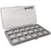 Aventik Super Slim Fly Fishing Box with Magnetic Compartments 7.3X3.8X0.5inch H34-18C - Buy Online on SooperMarket.com