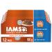 IAMS Perfect Portions Healthy Wet Cat Food Adult Grain Free Cuts in Gravy - Chicken and Tuna 12CT Multipack 75g Tray