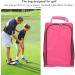 Wallfire Golf Shoe Bag - Breathable Nylon Pink Shoe Storage Organizer - Buy Online on SooperMarket.com