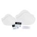 Self-adhesive Quick Repair Heel Toe Hole Convenient Shoe Hole Repair Patches Shoe Repair Patches Foot Care Tool Shoe Repair Patches For Sneakers Self-adhesive Shoe Heel Repair White