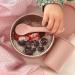 Beau Baby Stainless Steel Suction Bowl with Silicone Spoon - Pink | Baby Led Weaning Bowl for Toddlers & Kids - Buy Online on SooperMarket.com