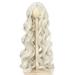 miss u hair 8-9 Inch 1/3 BJD MSD DOD Pullip Dollfie Doll Wig Long Curly Hair Not for Human (Blonde) Blonde 1 Count (Pack of 1)