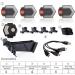 NITEBEAM CarryBright CBX4 Bicycle Turn Signals - Smart Wireless Remote Bike Direction Indicator & Horn for Safe Cycling - Buy Online on SooperMarket.com