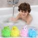 LHKJ 4 Pieces Shower Sponge Exfoliating Sponge Shower Sponge with Soft Toy and Net Bath Sponge for Children Adults Bath Ball Animal Washing Sponge (Colourful) - Buy Online on SooperMarket.com
