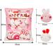 HXPLN Bunny Plush Pillow - Cute Kawaii Pudding Snack Pillow with Bunny Dolls - Creative Gift for Teenagers and Children - Buy Online on SooperMarket.com