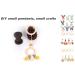 Akozon Baby Teether Toys - 10pcs Natural Wooden Teething Rings & Bracelets | Safe Baby Teething Accessories | Ideal DIY Craft - Buy Online on SooperMarket.com