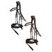 Schockem hle Malibu Anatomic Snaffle Bridle Black WB