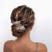 Edary Bridal Crystal Wedding Hair Comb - Flower & Leaf Hair Accessories for Women & Girls (2 Pack) - Buy Online on SooperMarket.com