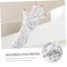 minkissy 6 Pairs Nail Gloves Protector Polyester White - Buy Online on SooperMarket.com