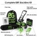 60ft Slackline Kit with Training Line, Tree Protectors, High Grade Ratchet, Arm Trainer, Instruction Booklet, Carry Bag - Green | Perfect Slackline Set for Kids and Adults - Buy Online on SooperMarket.com