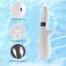 Blackhead Extractor Blackhead Remover Skin Tag Removal Kit with 5 Probes Pore Extractor Portable Pimple Extractor Rechargeable USB Port 3 Speeds Control for Women and Men White - Buy Online on SooperMarket.com