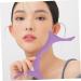 WOFASHPURET Eyebrow Shaping Stencil brow shaping template silicone makeup stencil eyebrow guide template mold eye protection Auxiliary Eyebrow Stencils 17.3x5.9cm Purple - Buy Online on SooperMarket.com