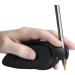 Tainrunse Ergonomic Pen Grip Drawing Aid for Limited Mobility Assistive Writing Tool Universal Compatibility Holder with Improved Control Black - Buy Online on SooperMarket.com