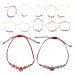 STAHAD 12pcs Dragon Fruit Bracelet Beaded Bracelets Boho Bracelets Summer Bracelets for Teen Girls Bracelets for Girls Multi-layer Stackable Bracelets Beads Child Bulk Polymer Clay Set