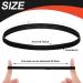Buy Sularpek 6 Pack Yoga Head Bands - Anti-Slip Elastic Hair Bands for Gym Football & Tennis - Unisex Sports Headbands - Buy Online on SooperMarket.com