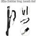 Hands-Free Dog Bicycle Leash for Training & Jogging | Ifcow Black Bike Leash for Dogs - Distance Holder & Coach - Buy Online on SooperMarket.com