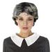 Women's Grey Short Wavy Daily Cosplay Wig