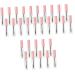 BELLIFFY 30 Pcs Mascara Empty Tube Mascara Containers Empty Clear Gloss Lip Gloss DIY Wand Tubes Plastic