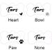 Personalised Dog Tags for Pets Engraved UK Dog Tag ID Tags for Dog Double-Sided Engraved Stainless Steel Dog Tag ID Name Tag for Cat Puppy Pet Collar Dog Name Tags(Silver Bone S) Silver Bone S - Buy Online on SooperMarket.com