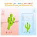 Cactus Teether Baby Toothbrush | Self-Soothing Pain Relief Teething Toy for Babies | Natural Organic BPA-Free | Green - Buy Online on SooperMarket.com