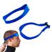 Hair Trimming Guide Blue Adjustable Hair Cut Guides Fade Guide Tool Neckline Shaving Template with 2 Hair Bands for Home Use Barber Shops Hair Salons Makeup Rooms