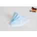 Professionalmed Type IIR OP Mask & Medical Mouth-Nose Protection - Oeko-Tex & Dermatest Certified - Made in Germany - Blue/White - International Shipping Available - Buy Online on SooperMarket.com