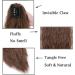 24" Corn Wave Ponytail Extension Claw Clip on Ponytails Wavy Curly Hair Extensions Jaw Pony Tail Hairpiece Light Brown 24inch (Pack of 1) Yaki-Light Brown - Buy Online on SooperMarket.com