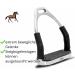 AMKA Safety Stirrups - Flexible Stainless Steel with Rubber Cover 015/042A | International Shipping Available - Buy Online on SooperMarket.com