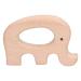 Alvinlite Baby Bite Toys - BPA-Free Beech Wood Elephant Rings for 0-12 Months | 5-Piece DIY Necklace & Bracelet Set - Perfect Baby Gifts - Buy Online on SooperMarket.com