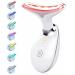 INTENSO Face Massager Anti-Aging Neck Eye Massager with 7 Colors 3 Modes Facial Massager for Skin Care Anti-Wrinkle Device for Slimming Face