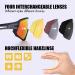 Aeike Polarized Sunglasses - Men's & Women's Bike Glasses with TR90 Frame & 3 Echo Liners - Perfect for Cycling Running & Outdoor Activities - Buy Online on SooperMarket.com