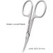Maluk Medium Professional Cuticle Scissors - Precision Trimming Tool - Buy Online on SooperMarket.com