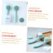 3 Sets Cleansing Brush - Manual Facial Massager & Deep Exfoliating Face Applicator for Spa-like Cleansing | Portable Deep Cleaning Solution - Buy Online on SooperMarket.com