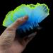 Duozoance Glow-in-the-Dark Artificial Coral Plants for Aquariums - Silicone Blue Decoration | 7.5x5x9cm - Buy Online on SooperMarket.com