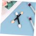 FOYTOKI 24pcs Brush Eyeshadow Eye Blending Brushey Eyeshadow Blending Brush Eshadow Sponge Applicator Black 7cm Black - Buy Online on SooperMarket.com