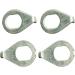 Bike Front Wheel Hub Safety Washer & Retaining Clip Set (4 pcs) | Universal Front Axle Gasket for Hanging Hook - Buy Online on SooperMarket.com