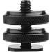 Camera Hot Shoe Mount to 1/4 -20 Tripod Screw Adapter (Pack of 2) - DSLR Camera Rig Flash Shoe Mount - SL-1/4hotshoe-2 - Buy Online on SooperMarket.com