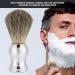 Men's Beard Brush - Portable Foam Brush for Grooming Cleaning & Shaving | International Shipping Available - Buy Online on SooperMarket.com