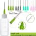Expesumas 30ml Glue Applicator Bottles - 6 Pcs Plastic Dropper Bottles for Crafts & DIY Projects - Buy Online on SooperMarket.com