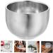 Professional Stahad Double-Walled Stainless Steel Shaving Foam Cup - Comfortable Shave for Men | Premium Shaving Soap & Razor Accessories - Buy Online on SooperMarket.com